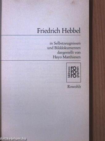 Friedrich Hebbel