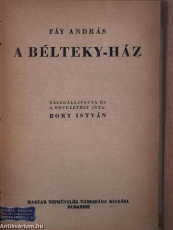 A Bélteky-ház