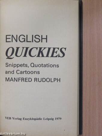 English Quickies