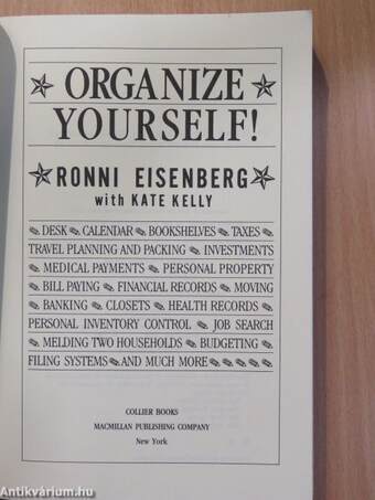 Organize Yourself!