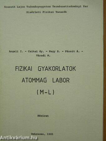 Fizikai gyakorlatok