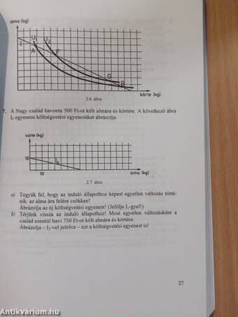 Mikroökonómiai példatár és feladatgyűjtemény a Közgazdaságtan I. című tankönyvhöz