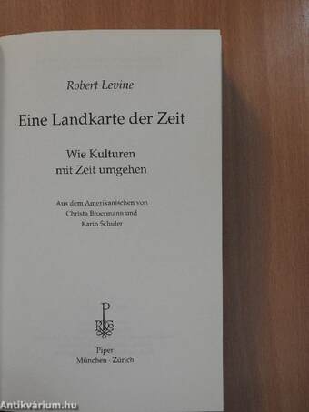 Eine Landkarte der Zeit