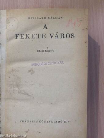 A fekete város I-III.