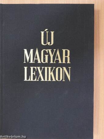 Új magyar lexikon 1-6./Kiegészítő kötet (1962-1980)