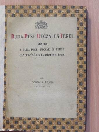 Buda-Pest utczái és terei