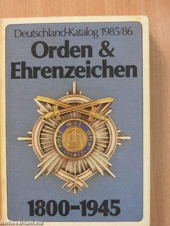 Orden & Ehrenzeichen von 1800-1945