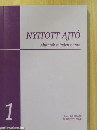 Nyitott ajtó 1-2.