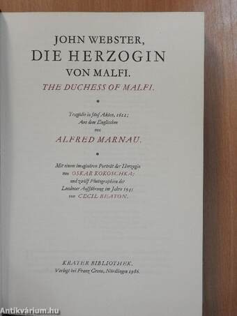 Die Herzogin von Malfi