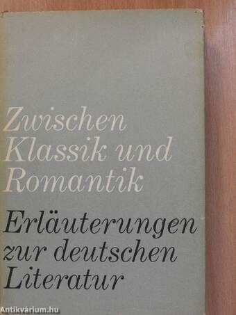 Zwischen Klassik und Romantik