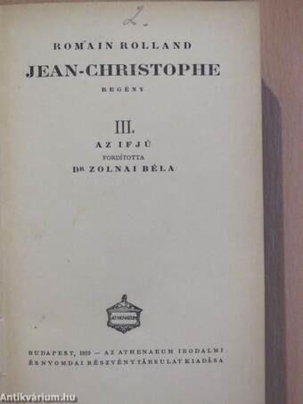 Jean-Christophe I-X.