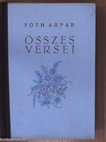 Tóth Árpád összes versei