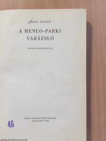 A Menlo-parki varázsló