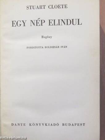 Egy nép elindul