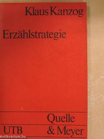 Erzählstrategie