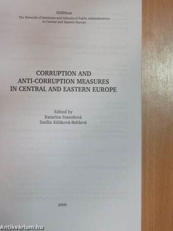 Corruption and Anti-Corruption Measures in Central and Eastern Europe