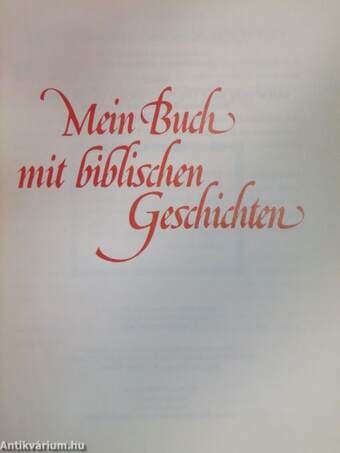 Mein Buch mit biblischen Geschichten