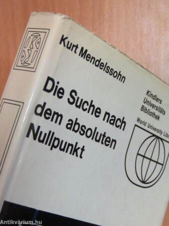 Die Suche nach dem absoluten Nullpunkt