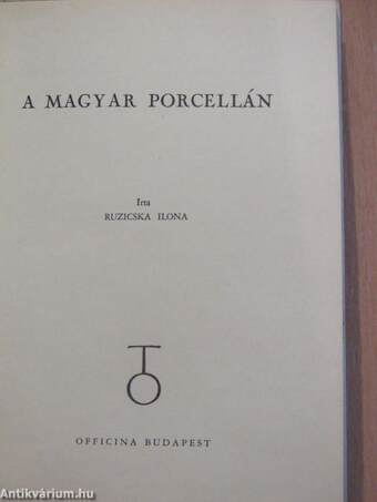 A magyar porcellán