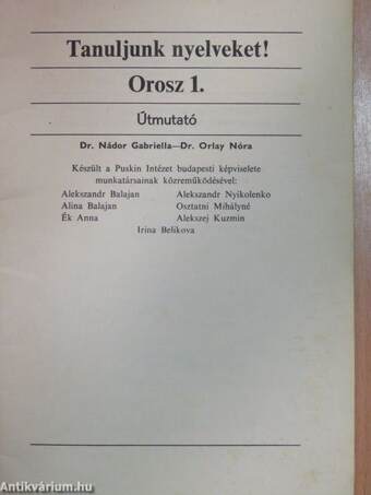 Orosz 1.