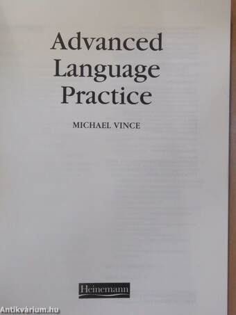 Advanced Language Practice with Key