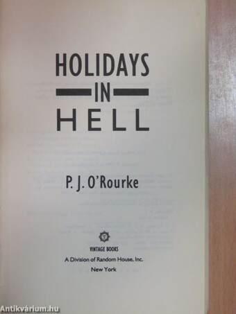 Holidays in Hell