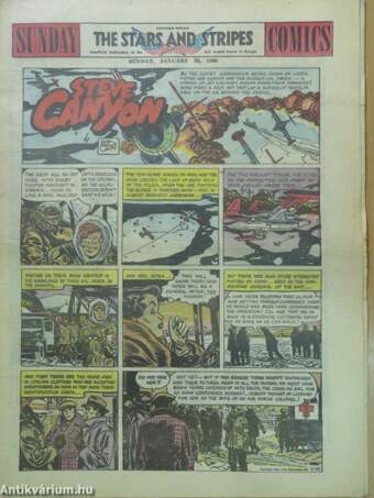 The Stars and Stripes Sunday Comics January 23, 1955