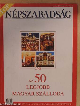 Az 50 legjobb magyar szálloda