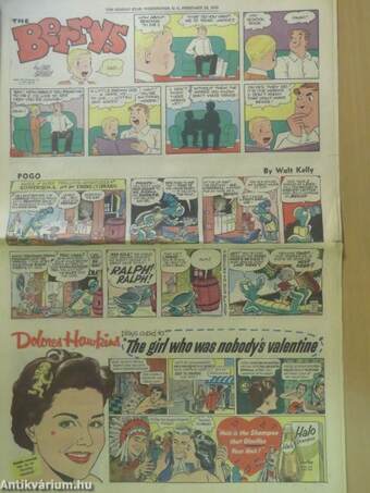 The Sunday Star Comics February 20, 1955