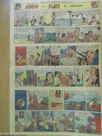 The Sunday Star Comics February 20, 1955