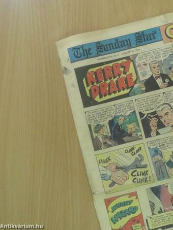 The Sunday Star Comics August 29, 1954