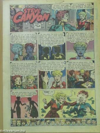 Sunday Mirror Comic Section August 1, 1954