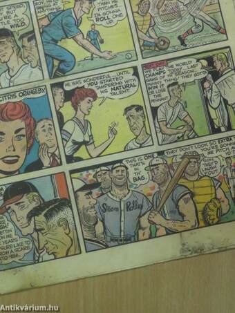 Sunday Mirror Comic Section August 1, 1954