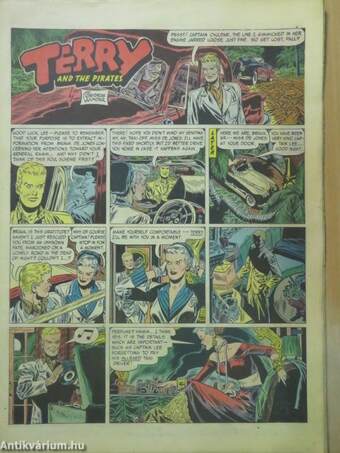 Sunday News Comic Section August 22, 1954