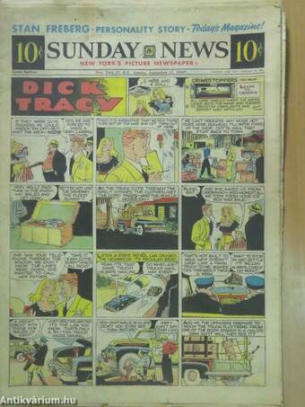 Sunday News Comic Section September 12, 1954