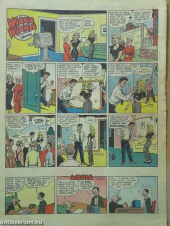 Sunday News Comic Section September 12, 1954