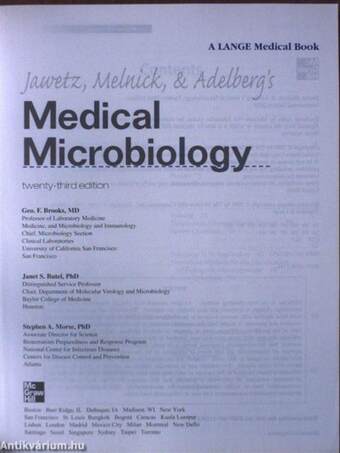 Jawetz, Melnick, & Adelberg's Medical Microbiology