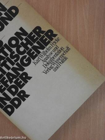 Zur Menschen- und Grundrechtssituation politischer Gefangener in der DDR