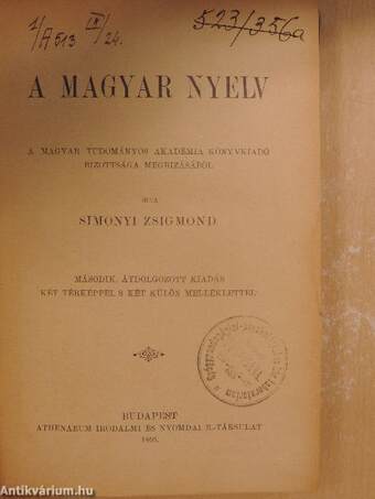 A magyar nyelv