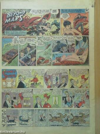 Sunday News Comic Section September 19, 1954