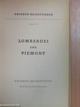 Lombardei und Piemont