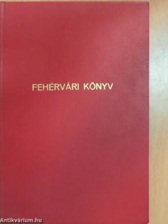 Fehérvári könyv