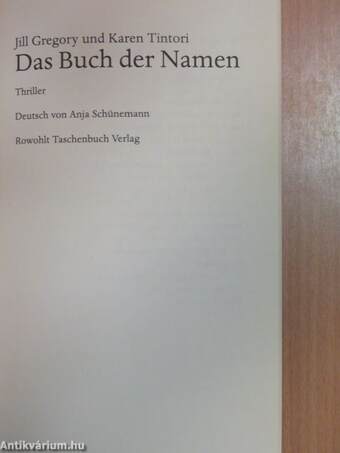 Das Buch der Namen