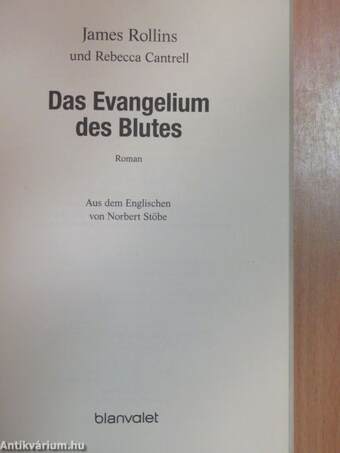 Das Evangelium des Blutes