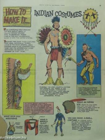 Boys' Life Color Section October, 1952 (rossz állapotú)