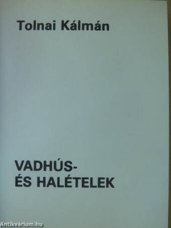 Vadhús- és halételek (minikönyv) (számozott)