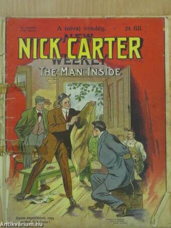 Nick Carter - A tolvaj vendég (rossz állapotú)