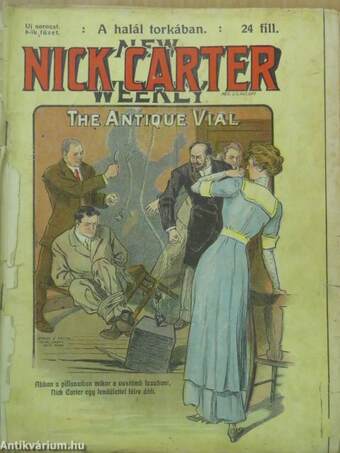 Nick Carter - A halál torkában (rossz állapotú)