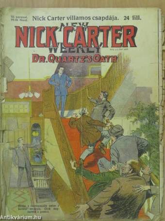 Nick Carter - Nick Carter villamos csapdája (rossz állapotú)
