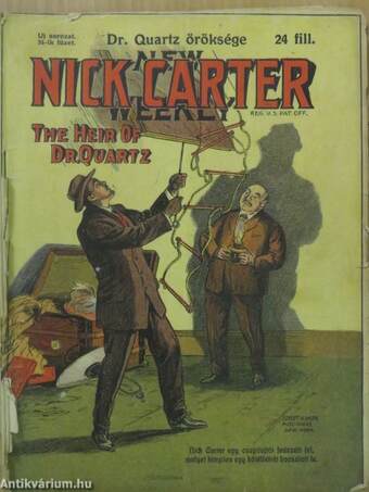 Nick Carter - Dr. Quartz öröksége (rossz állapotú)